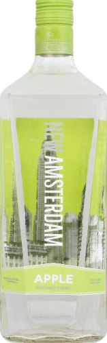 New Amsterdam Apple Flavored Vodka Perspective: front