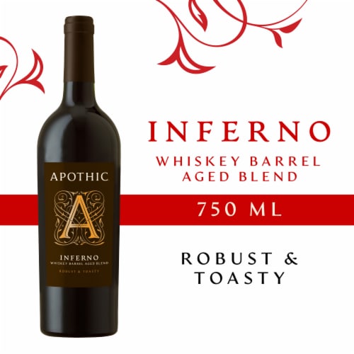 Apothic® Inferno Red Blend California Red Wine Perspective: front