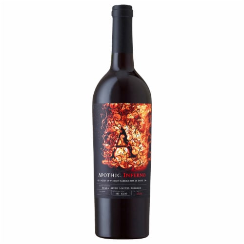 Apothic Inferno Red Blend Red Wine 750ml Perspective: front