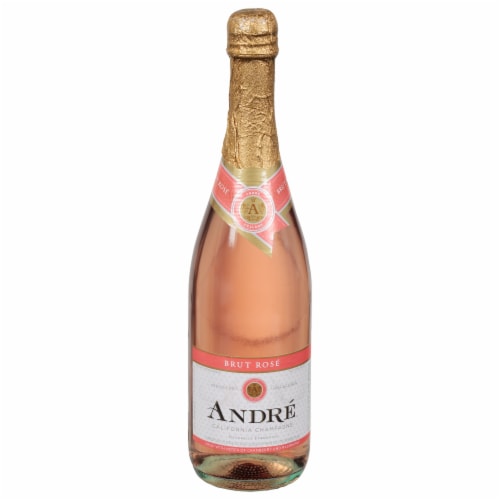 Andre Rose Champagne California Sparkling Wine Perspective: front