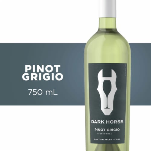 Dark Horse® Pinot Grigio California White Wine Perspective: front