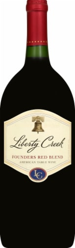 Liberty Creek Vineyards Founders Red Blend American Table Wine Perspective: front