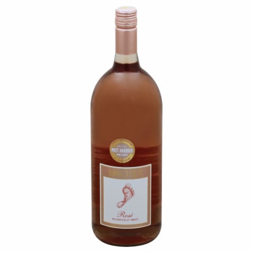 Barefoot Cellars Rose California Wine Perspective: front