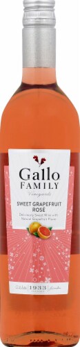 Gallo® Family Vineyards Sweet Grapefruit Rose Perspective: front