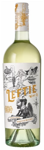 Leftie White Blend California Wine Perspective: front