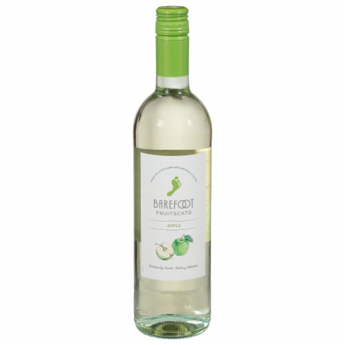 Barefoot Fruitscato Apple Moscato Sweet Wine Perspective: front