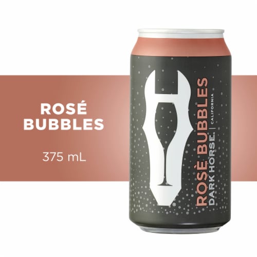 Dark Horse® Sparkling Brut Rose Wine Can Spritzer Perspective: front