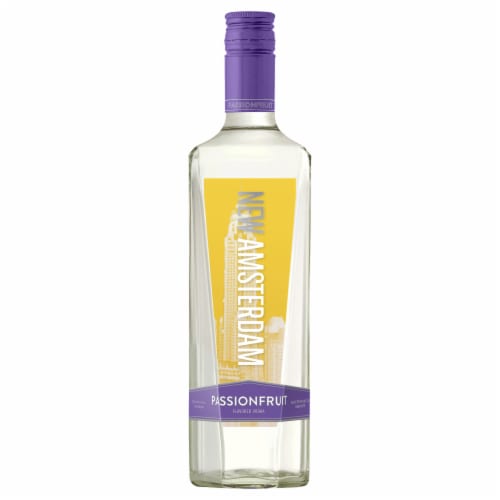 New Amsterdam Passionfruit Flavored Vodka Perspective: front