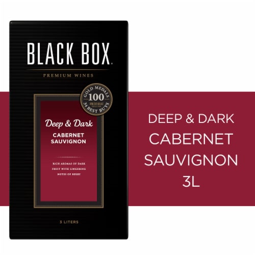 Black Box Deep & Dark Cabernet Sauvignon Red Wine Perspective: front