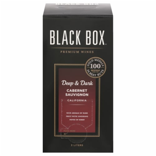 Black Box® Deep & Dark Cabernet Sauvignon Red Wine Perspective: front
