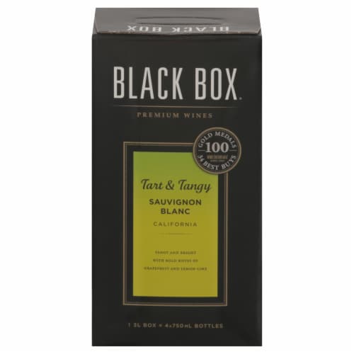 Black Box® Tart & Tangy Sauvignon Blanc White Wine Perspective: front