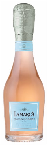 La Marca Prosecco Rose Italian Sparkling Wine Perspective: front