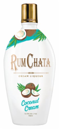 RumChata Coconut Cream Liqueur Perspective: front