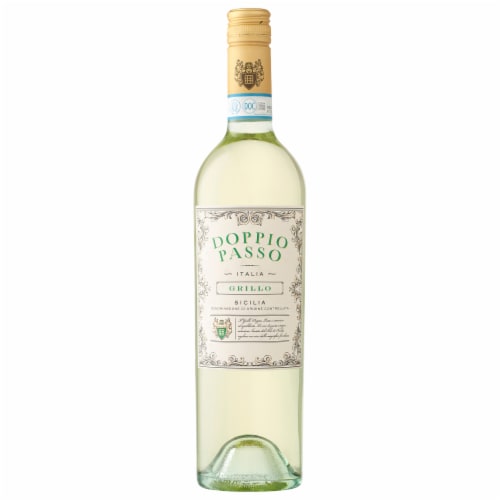 Doppio Passo Grillo Italian White Wine Perspective: front