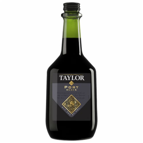 Taylor® Port Black American Port Red Wine Perspective: front