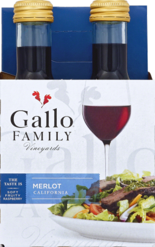 Gallo Family Vineyards Merlot California Red Wine Perspective: front