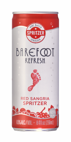 Barefoot Refresh Red Sangria Spritzer Perspective: front