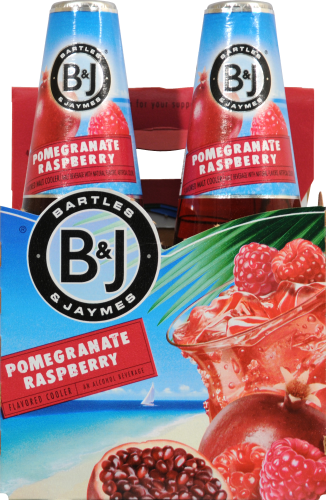 Bartles & Jaymes Pomegranate Coolers Perspective: front