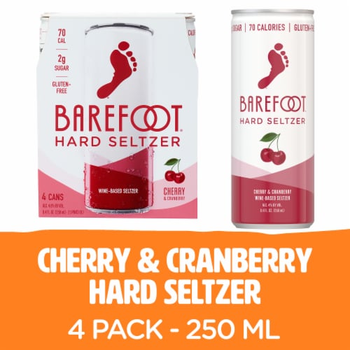 Barefoot Low Calorie Wine Hard Seltzer Cherry & Cranberry