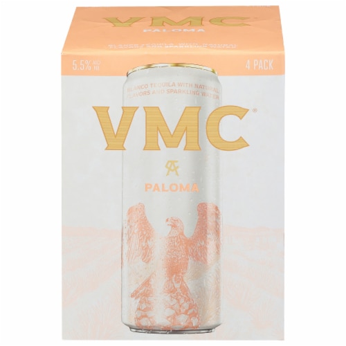 VMC® Paloma Tequila Ready to Drink Cocktail Perspective: front