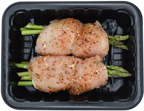 Custom Made Meals Fresh Chicken Stuffed Breast Perspective: front