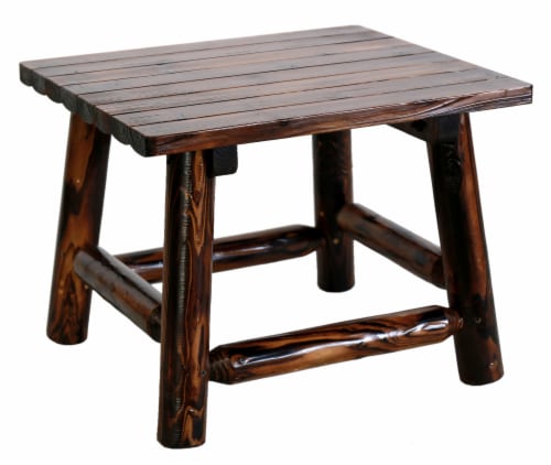 Leigh Country Char-Log® Side Table Perspective: front