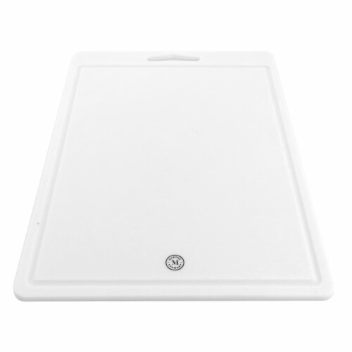 Martha Stewart Plastic Cutting Board - White, 1 ct - Kroger