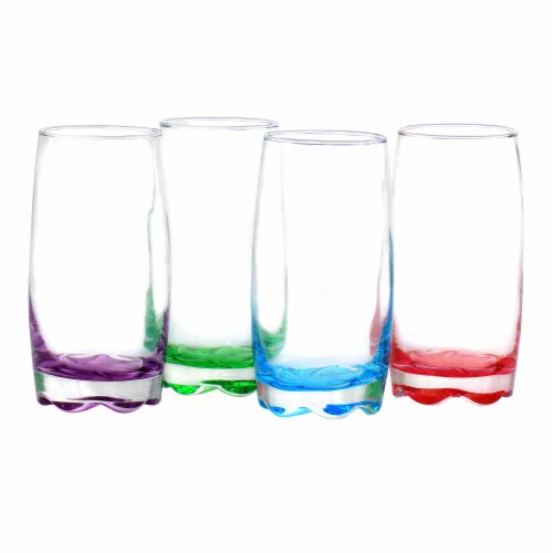 Gibson Karissa Glass Tumbler Set, 8 Piece Perspective: front