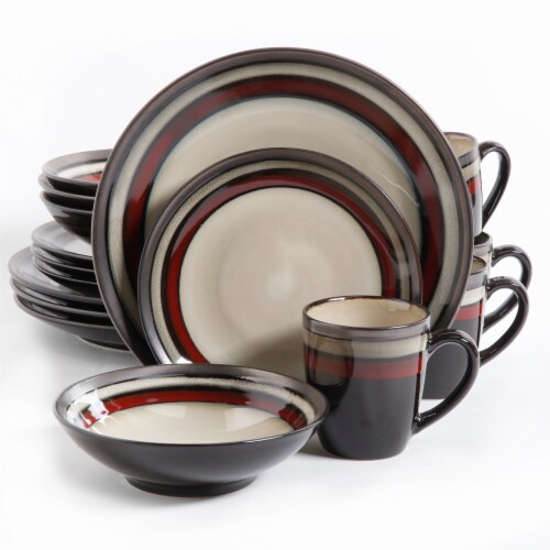 Gibson Elite Lewisville Dinnerware Set Perspective: front