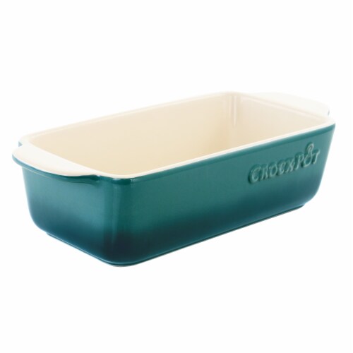 Artisan 1.25 Qt. Blue Stoneware Rectangle Bake Pan Artisan 1.25 Qt. Blue Stoneware Rectangle Bake Pan