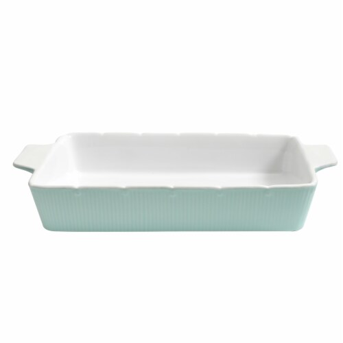 Martha Stewart Ephemra Rectangular Ceramic Bakeware - Blue, 14 x 9 in -  Kroger