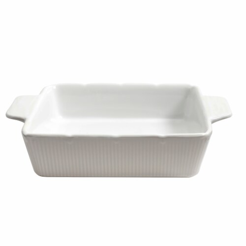 Martha Stewart Ephemera Square Ceramic Bakeware - Warm Grey, 8 x 9 in -  Kroger