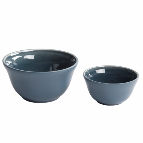 Martha Stewart Reactive Bowl Set - Blue Perspective: front