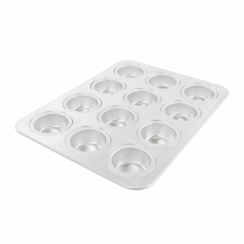 Martha Stewart 12 Cup Aluminum Muffin Tin Perspective: front