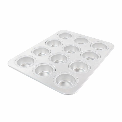Martha Stewart 12 Cup Aluminum Muffin Tin Perspective: front