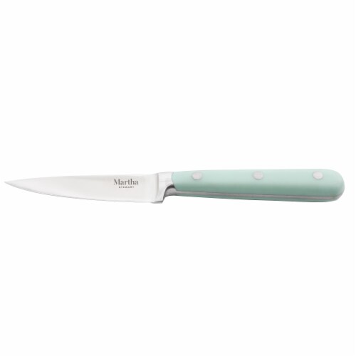 Martha Stewart Stainless Steel Blue Pairing Knife Perspective: front