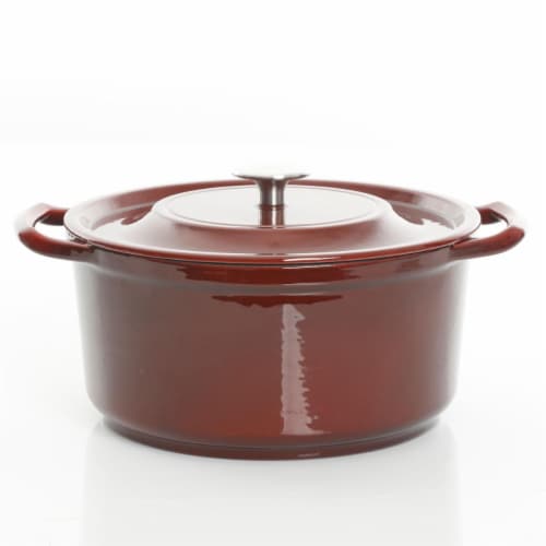 Gibson 126364.03 5 qt Casserole with Glass Steamer Perspective: front