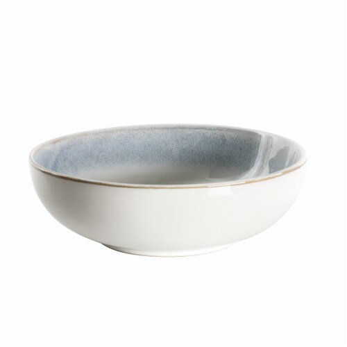 Martha Stewart Reactive Serving Bowl - White/Blue, 10 in - Fred Meyer