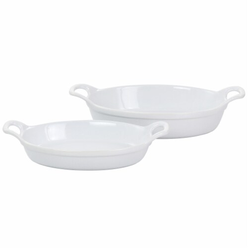 Martha Stewart Oval Stoneware Baker Set Perspective: front
