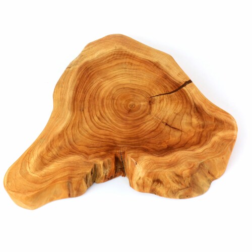 Martha Stewart Wood Fir Elevated Server Perspective: front