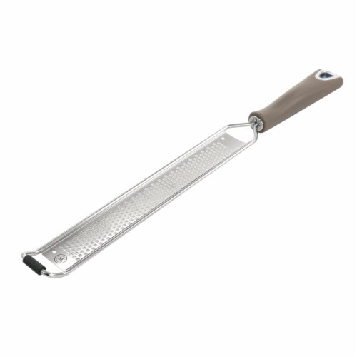 Martha Stewart Grey Stainless Steel Long Grater Perspective: front