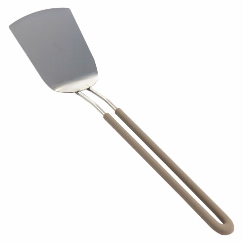 Martha Stewart Grey Stainless Steel Spatula Perspective: front