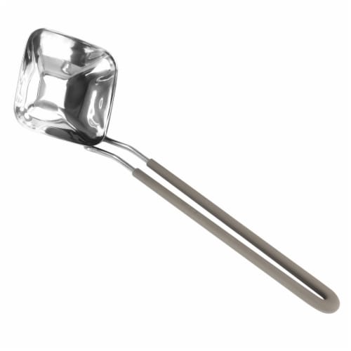 Martha Stewart Stainless Steel Rhombus Ladle Perspective: front