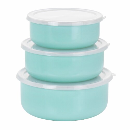 Martha Stewart Nesting Container and Lid Set Perspective: front