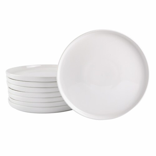 Gibson Home Oslo 8 Piece Dinner Plate Set Perspective: front