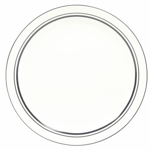 Sur La Table Banded Dinner Plate - Black Perspective: front