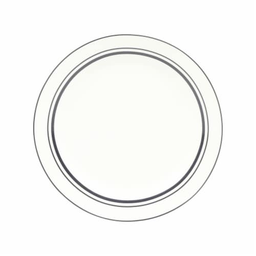 Sur La Table Banded Salad Plate - Black Perspective: front
