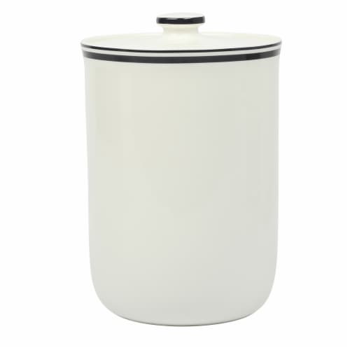 Sur La Table Banded Canister - Black Perspective: front