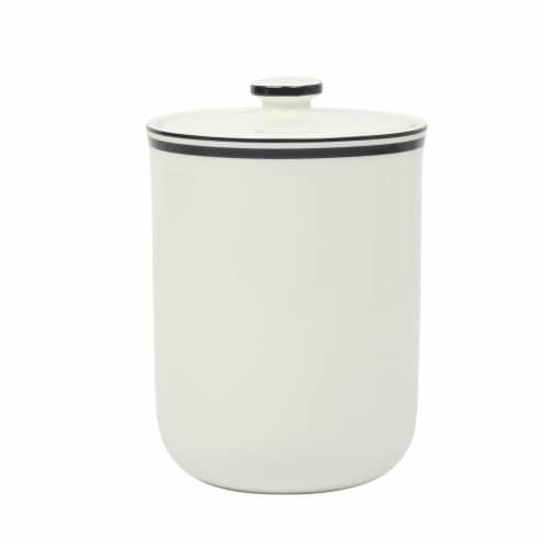 Sur La Table Banded Canister Set - Black Perspective: front