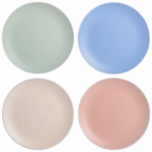 Spice by Tia Mowry Creamy Tahini 4 Piece Dinner Plate Set Perspective: front